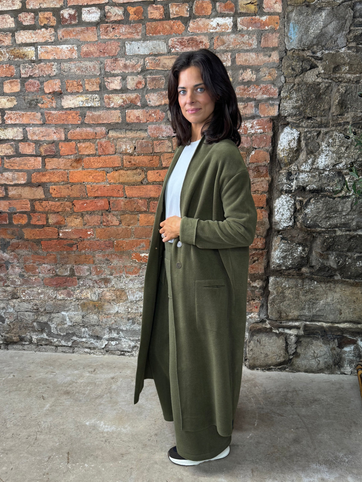 CARDIGAN 7162 MOSS