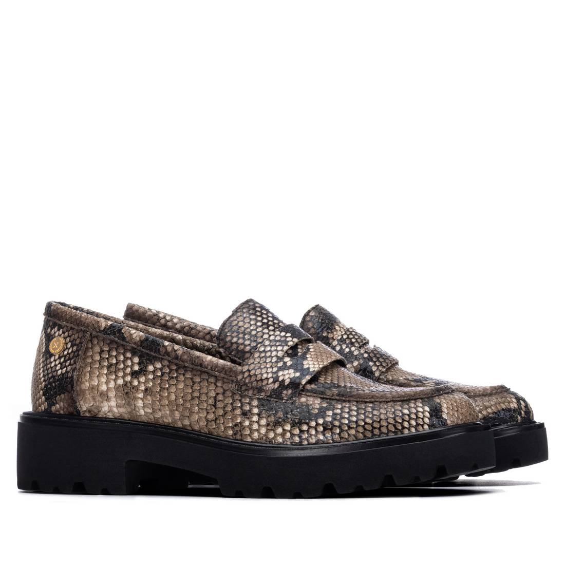 Xti 146255 Loafer Snake Print