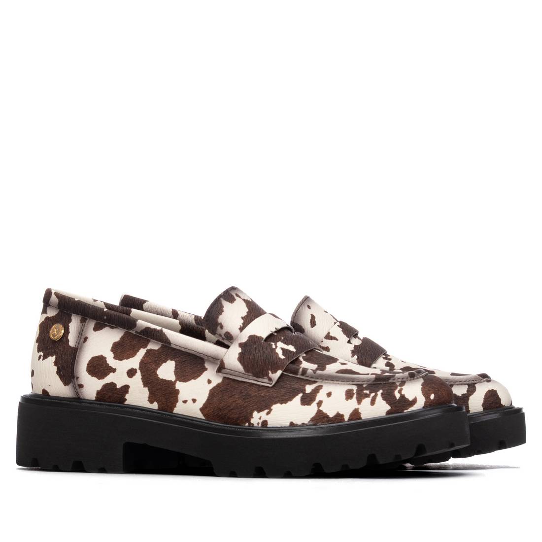 Xti 146255 Loafer Cow Print