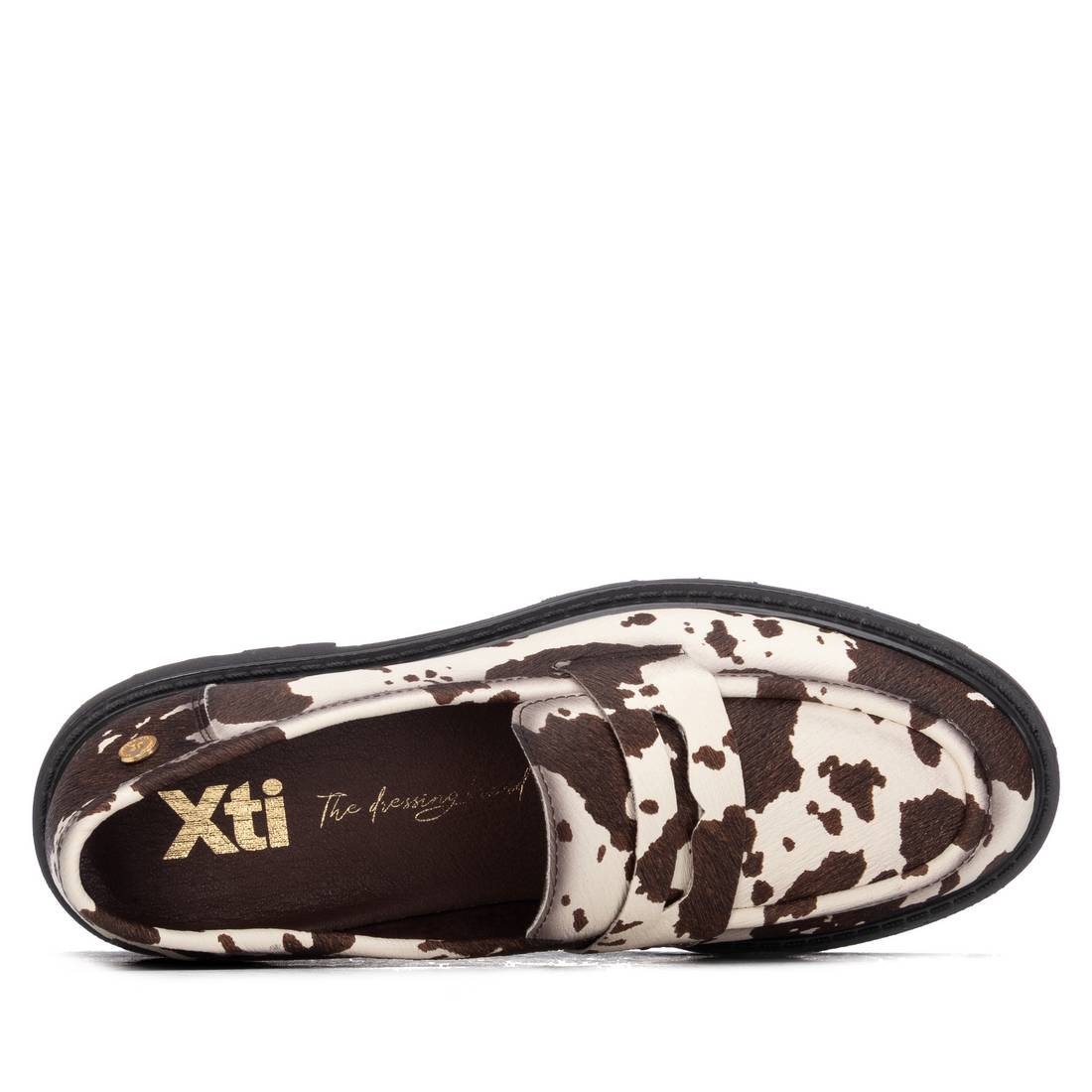 Xti 146255 Loafer Cow Print