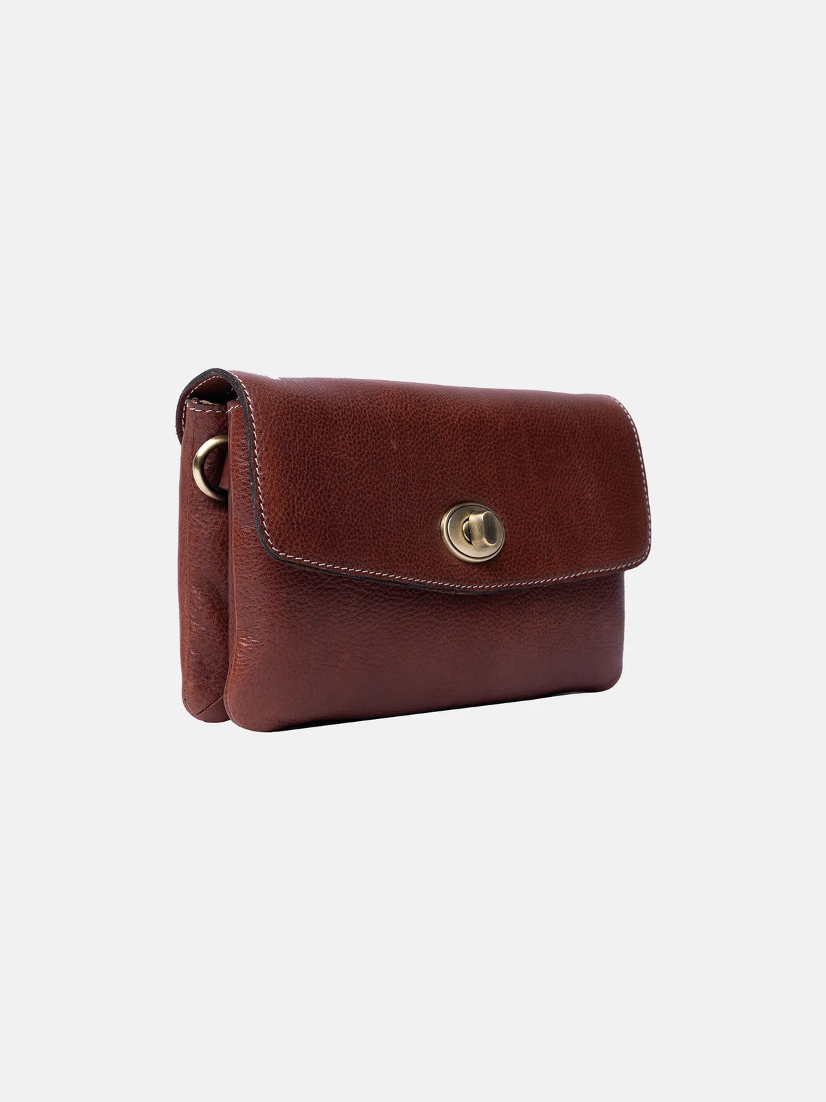 Redesigned Nisha Clutch Cognac