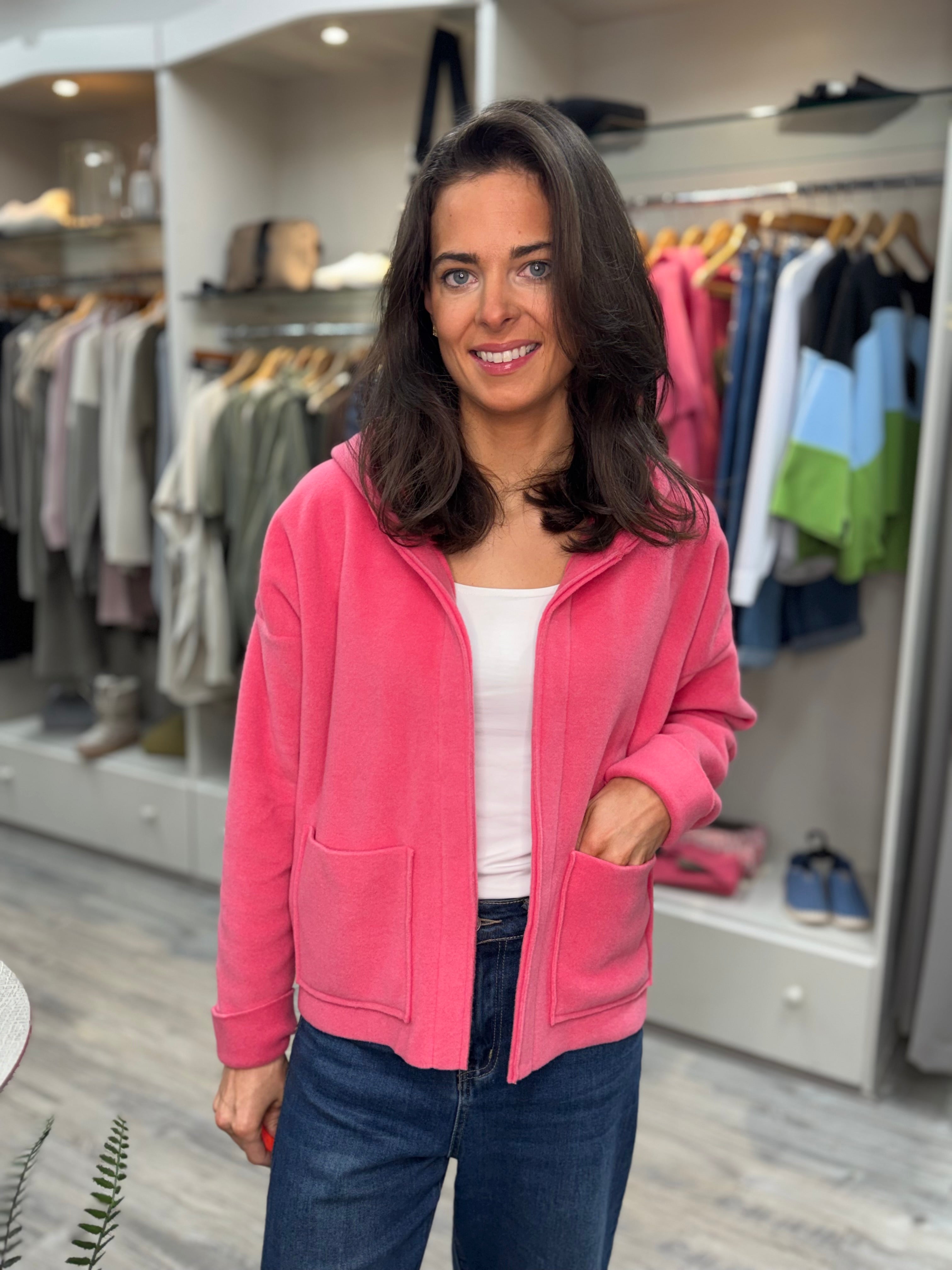 Henriette Steffensen Cardigan 7176 Sunset Pink – Allens of Caledon