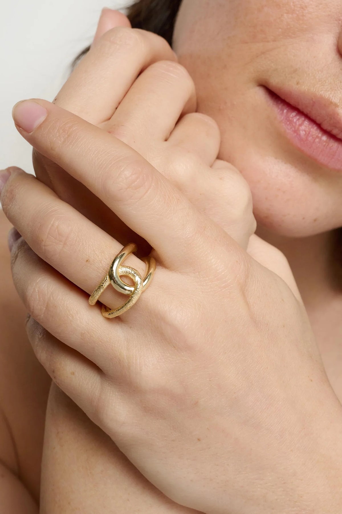 TUTTI Alder Ring Gold