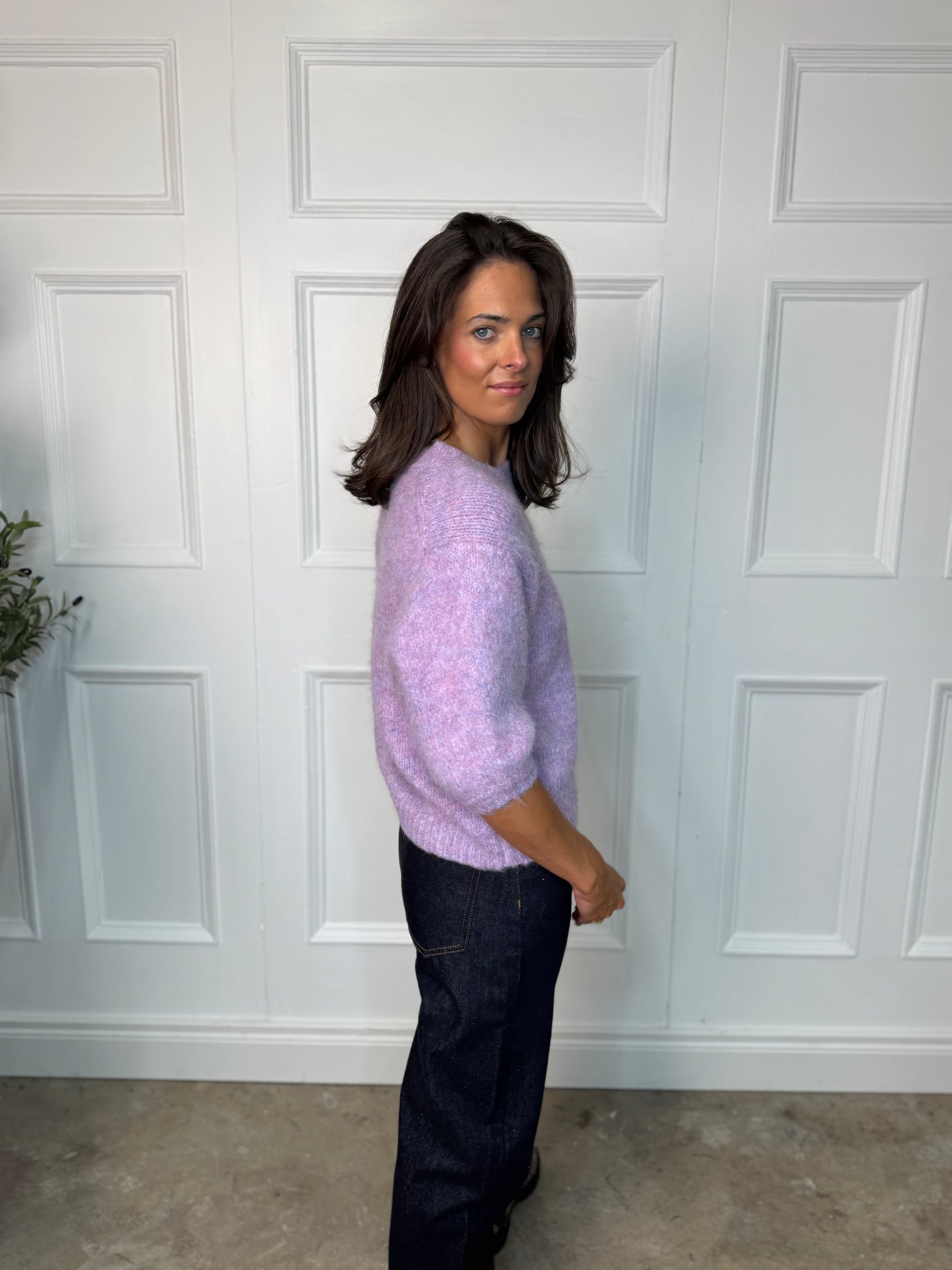 Brushed Heathered Knit