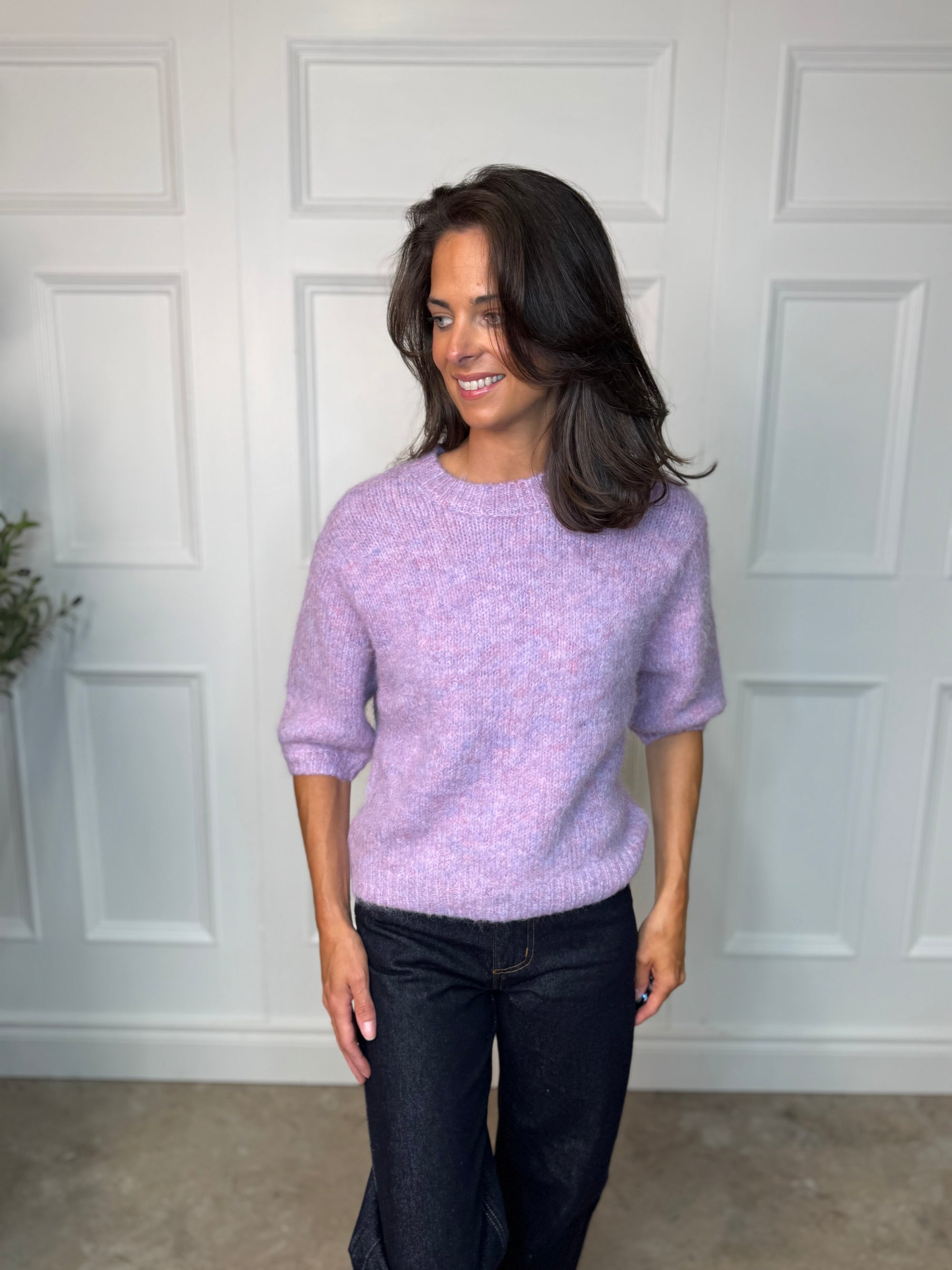 Brushed Heathered Knit