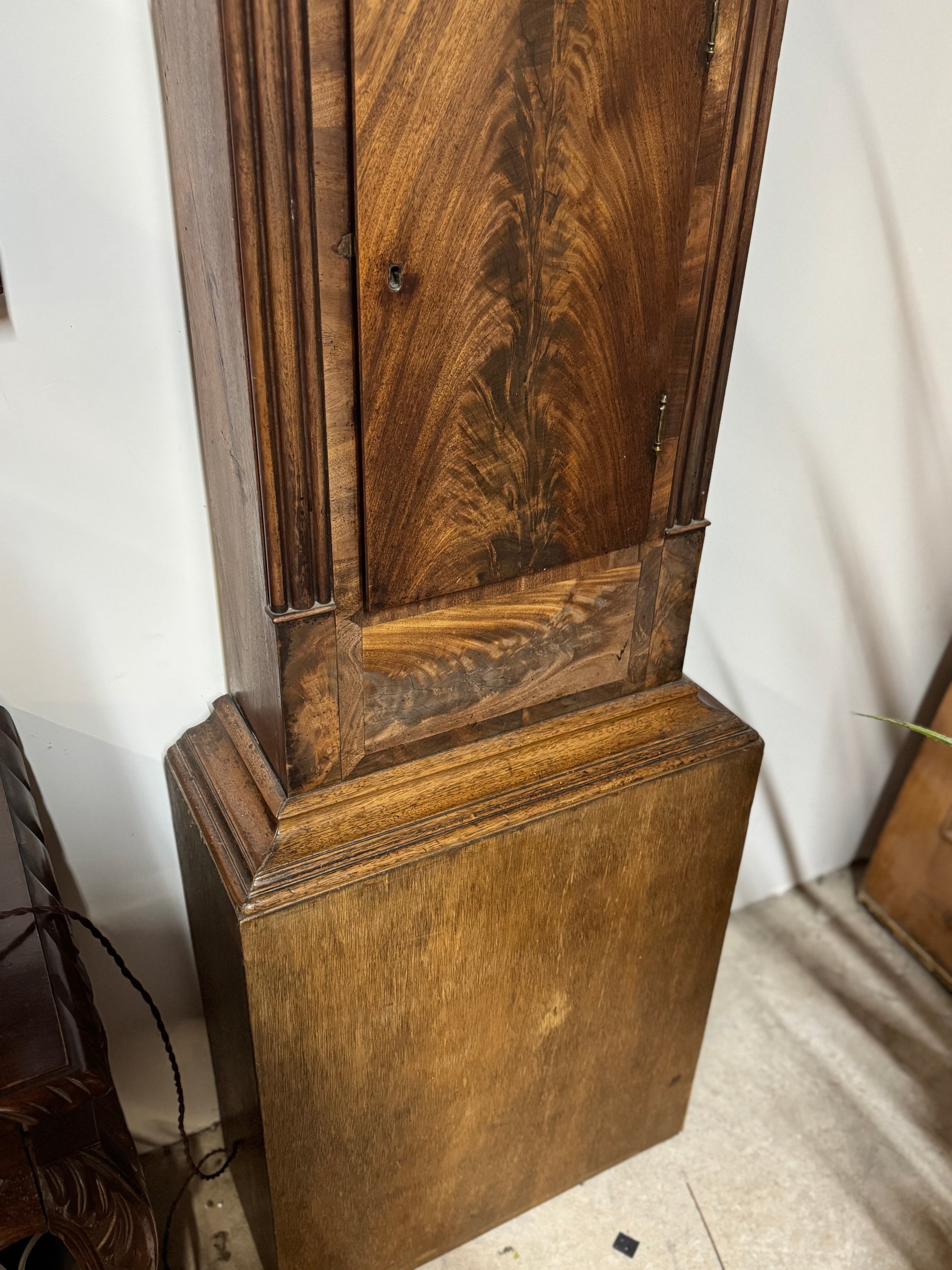 Mahogany Grandfather Clock