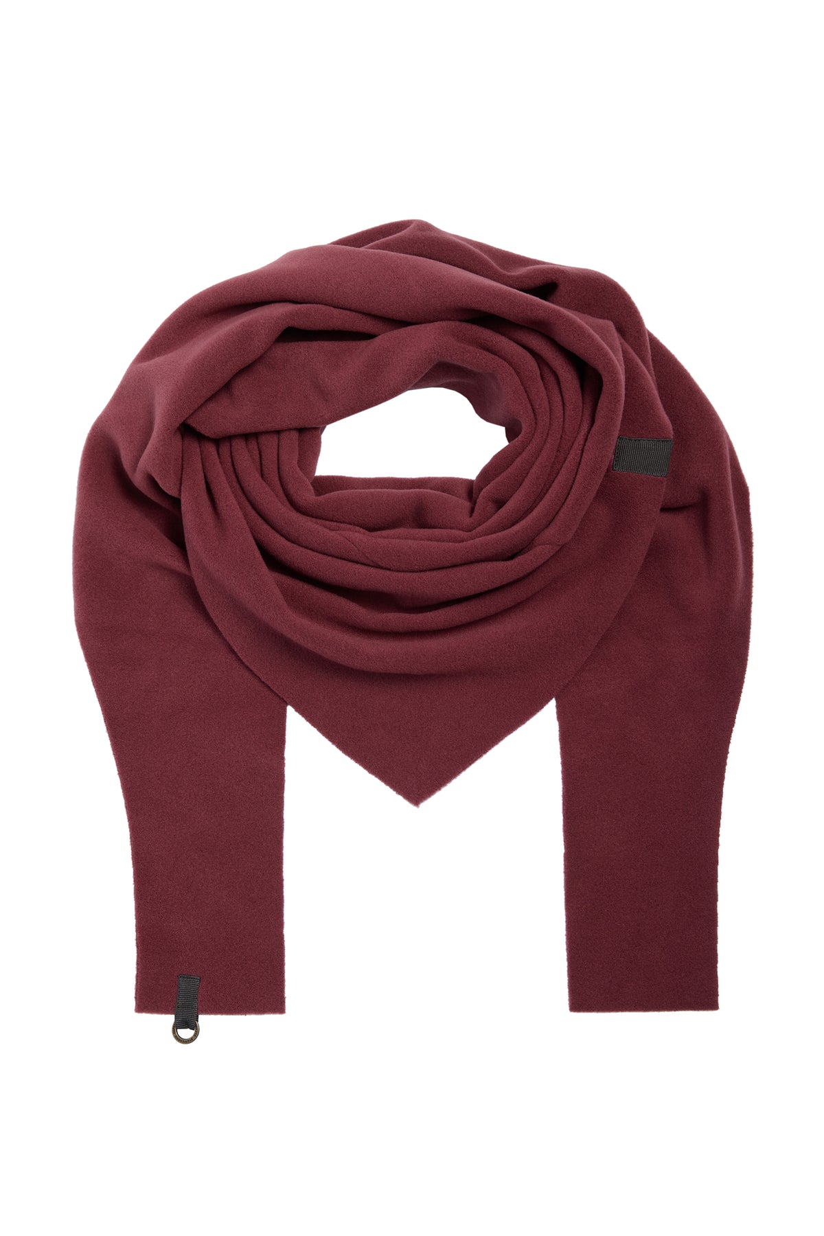 SCARF TRIANGLE BORDEAUX