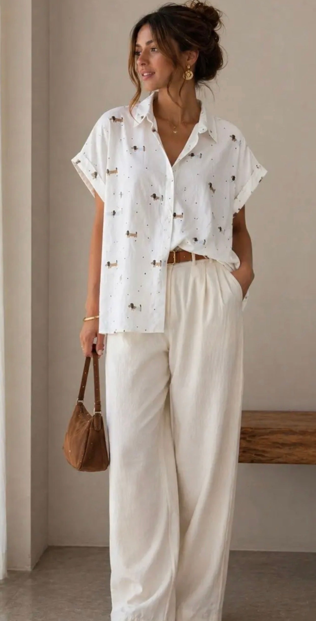 Flowy Dachshund Shirt