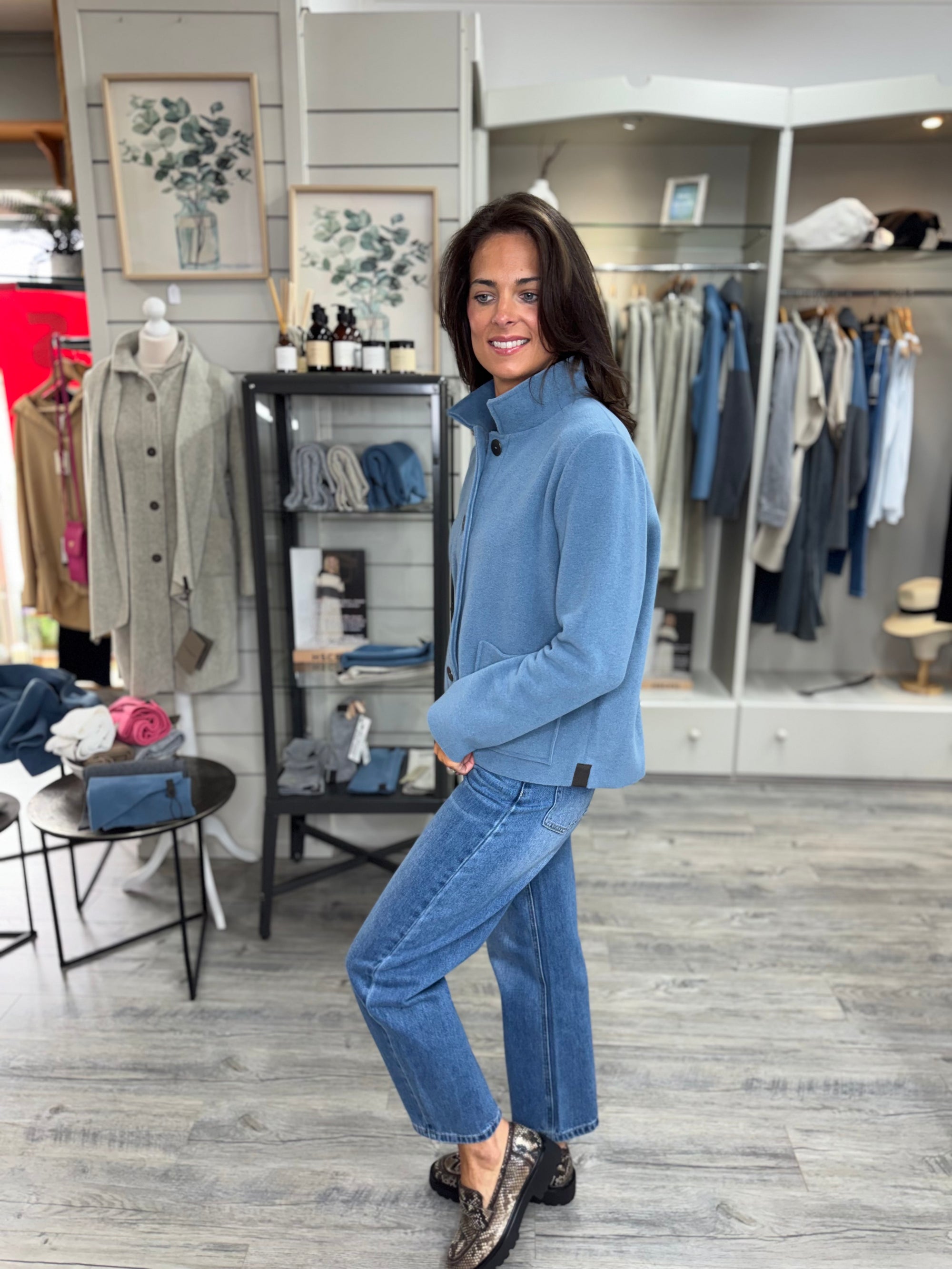 Jacket 7164 Dusty Blue