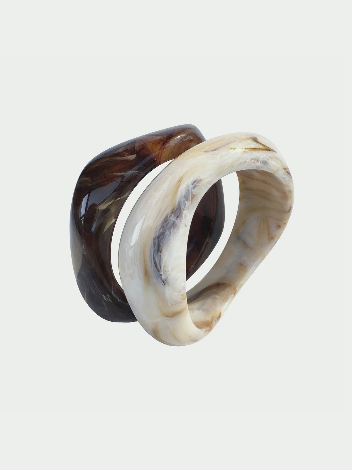 Luxe Resin Bangle Set