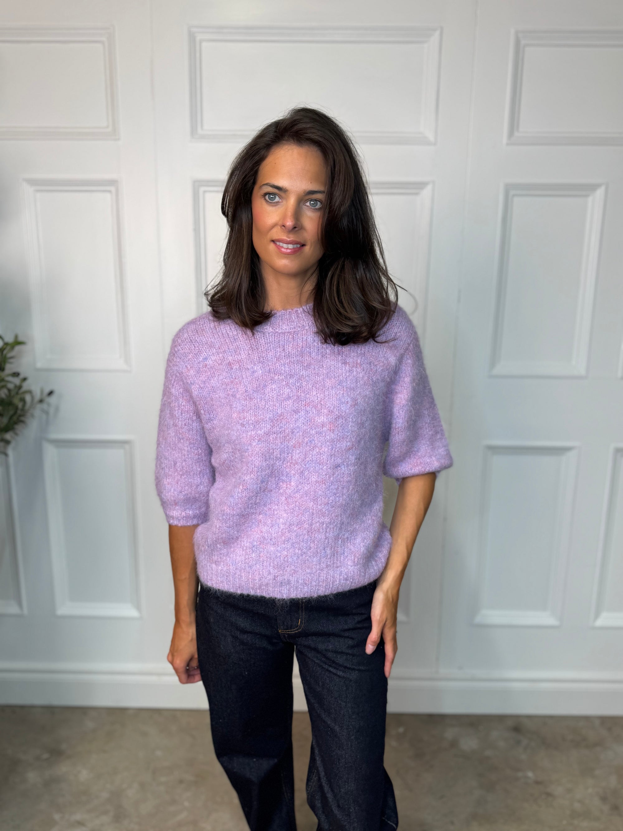 Brushed Heathered Knit