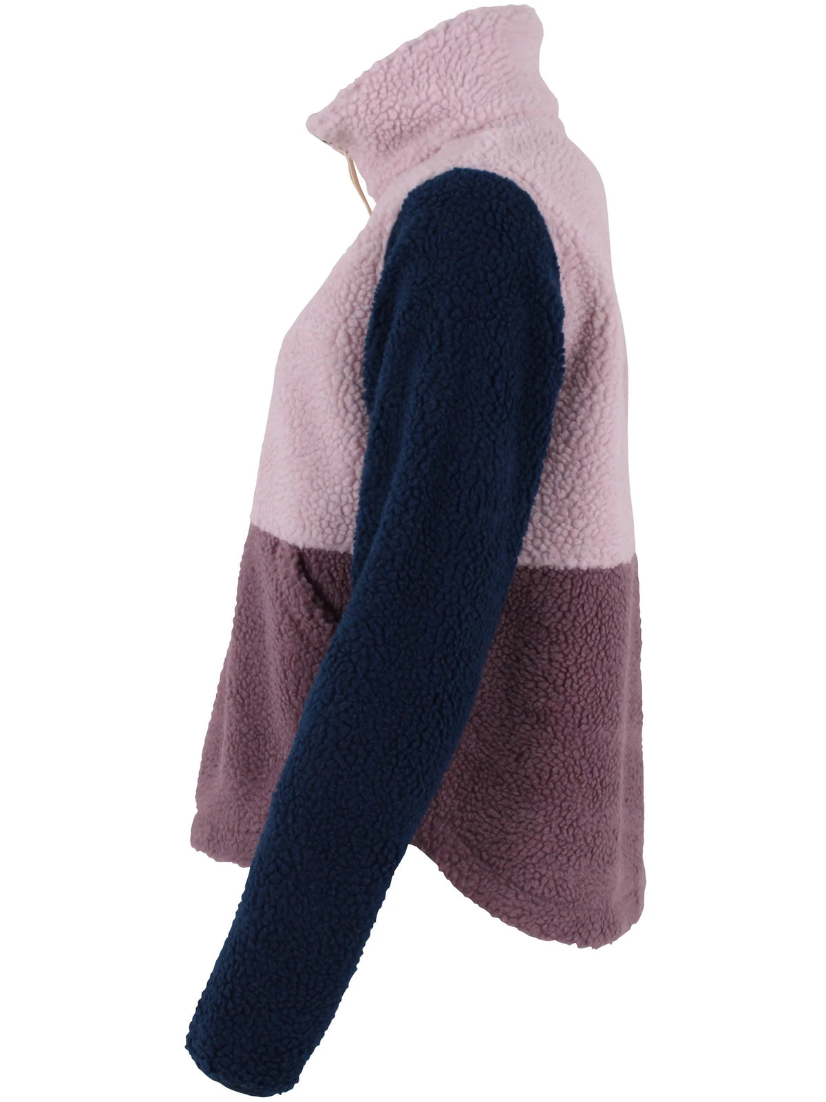 Fleece Jacket Plum Navy