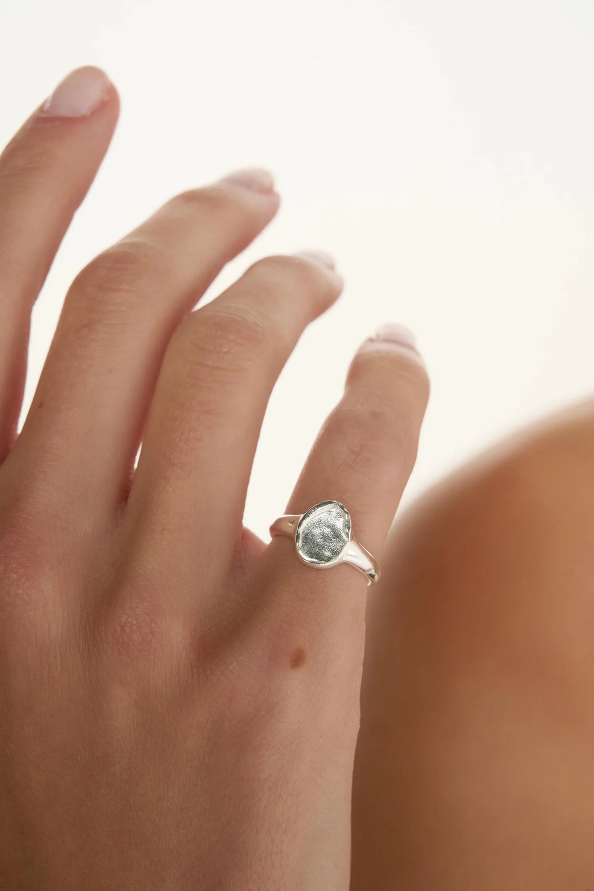 TUTTI Aster Pinky Ring Silver
