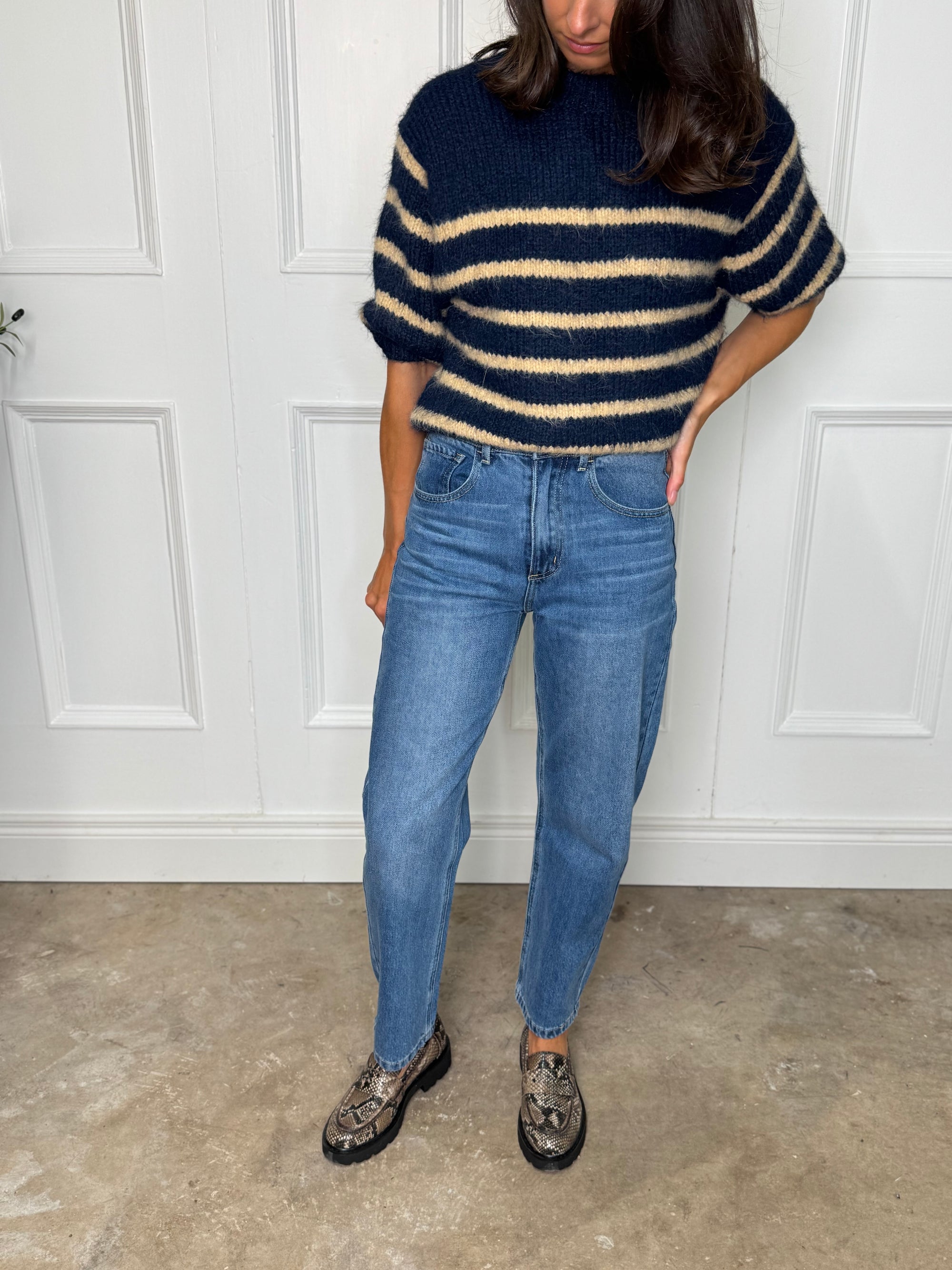 AW26 Denim Cropped Jean