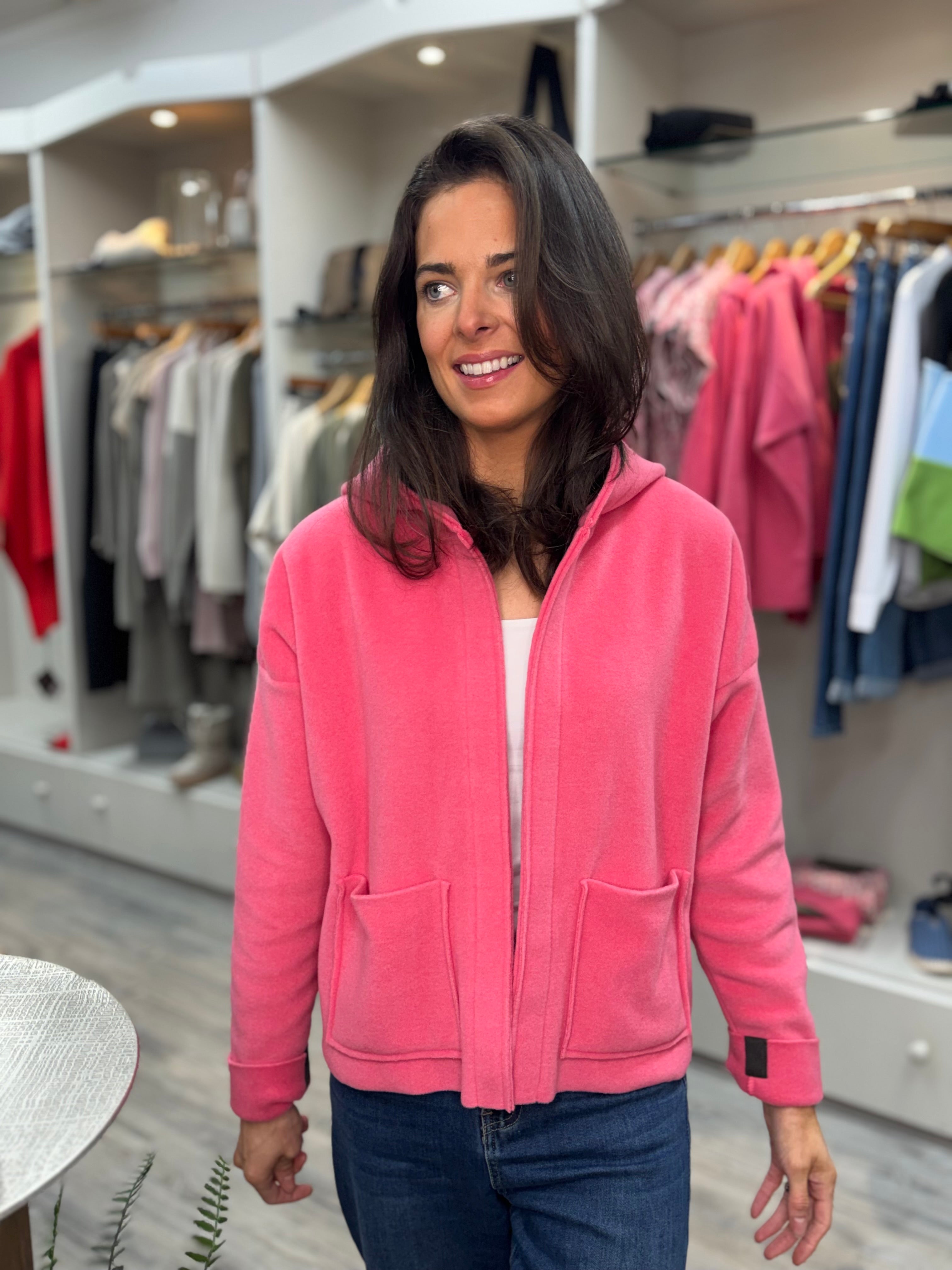 Henriette Steffensen Cardigan 7176 Sunset Pink – Allens of Caledon