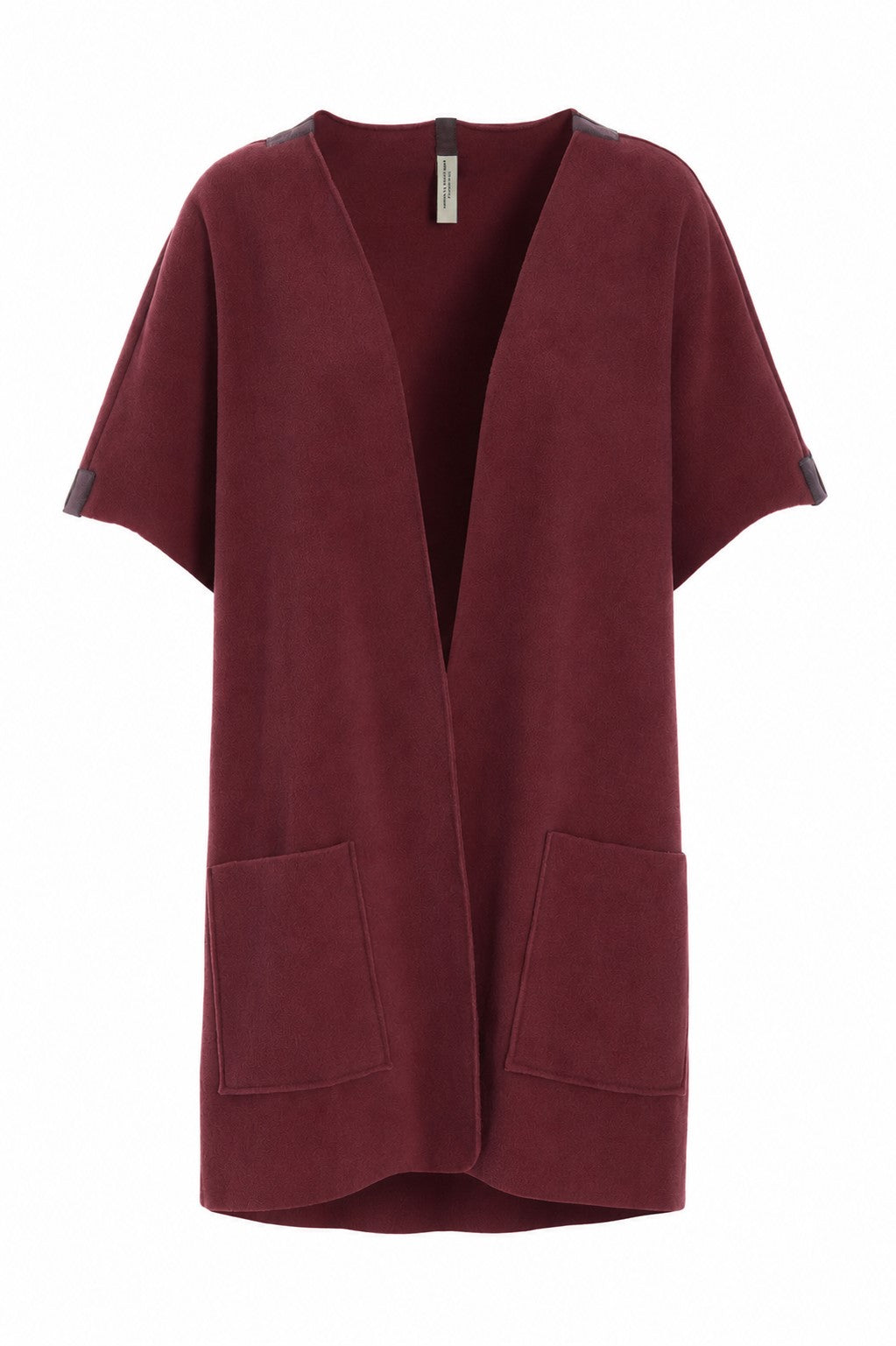 LONG VEST 7177 BORDEAUX