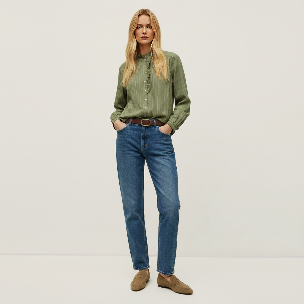 AW26 Denim Cropped Jean