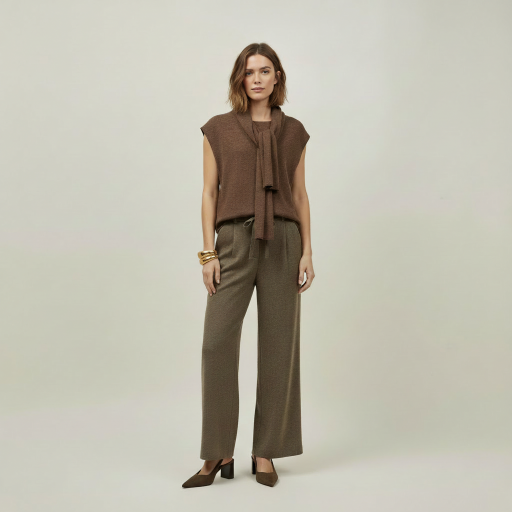 Trouser 82815 Brown
