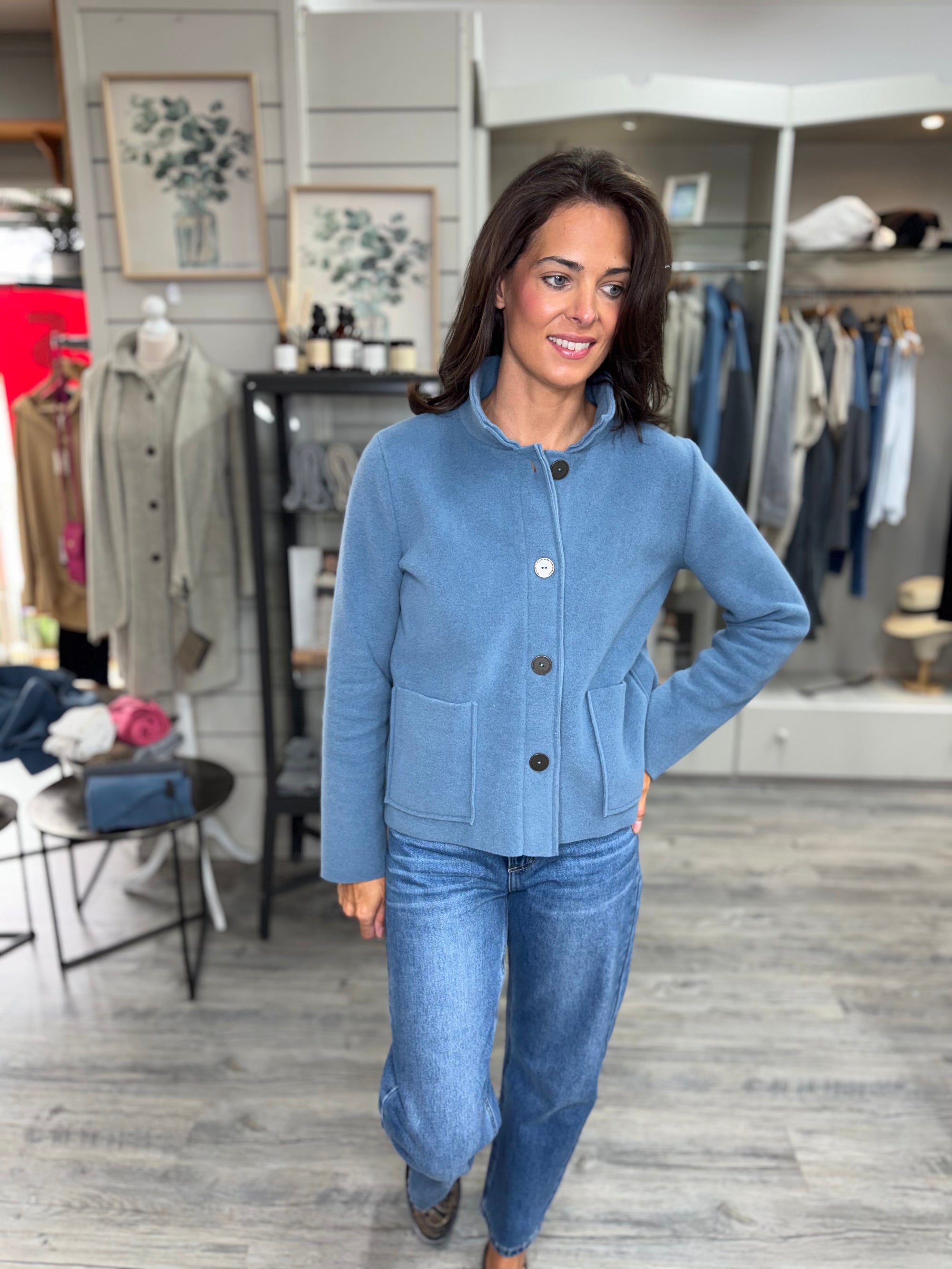Jacket 7164 Dusty Blue