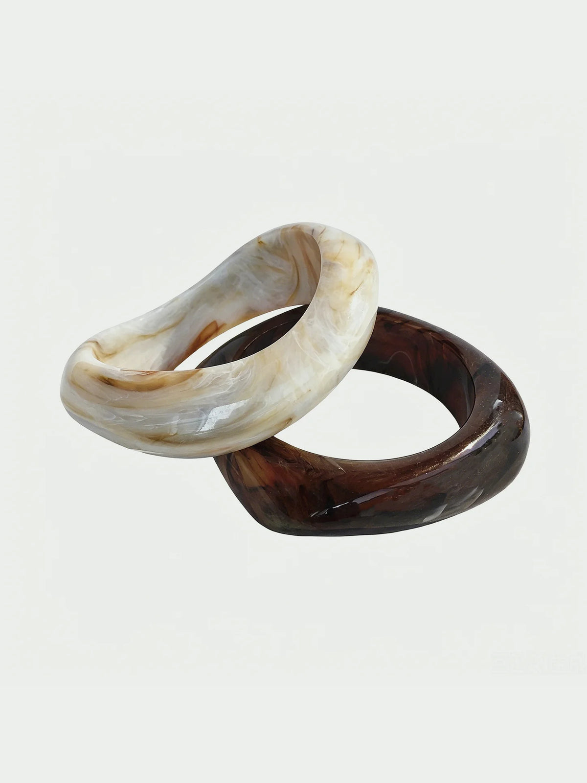 Luxe Resin Bangle Set