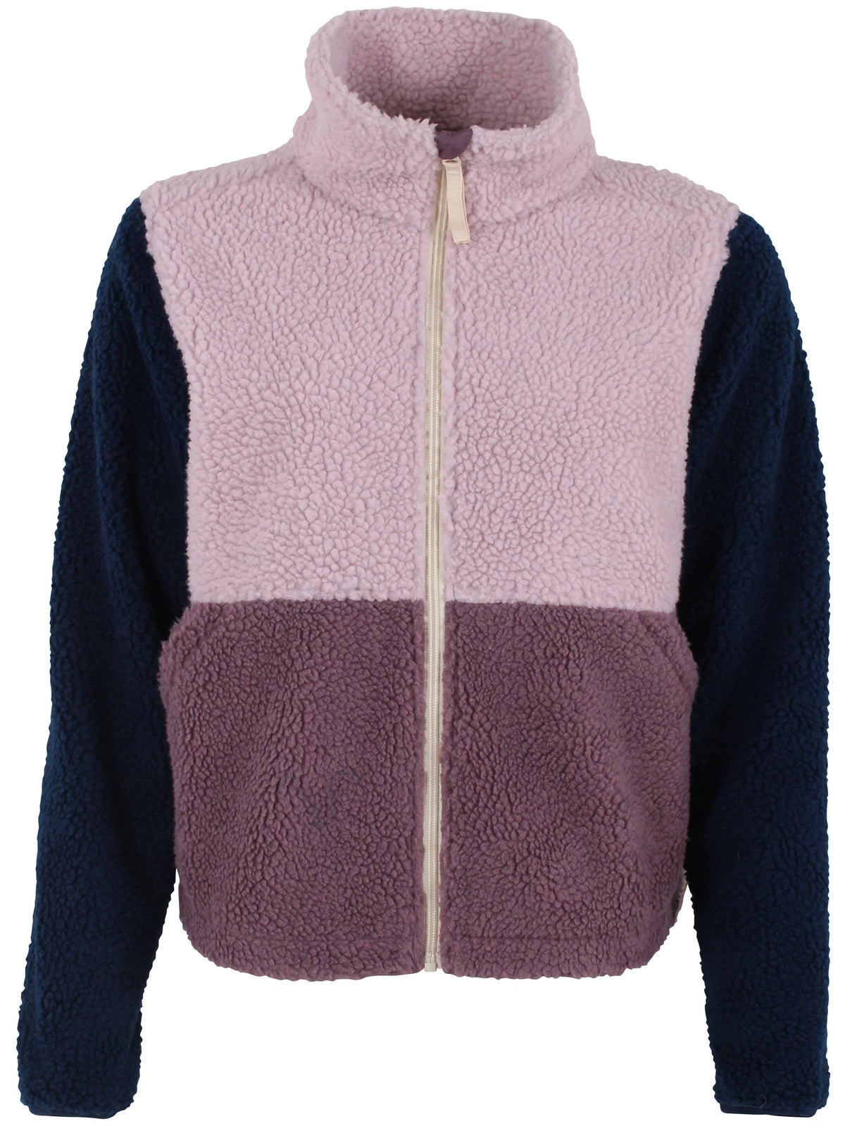 Fleece Jacket Plum Navy