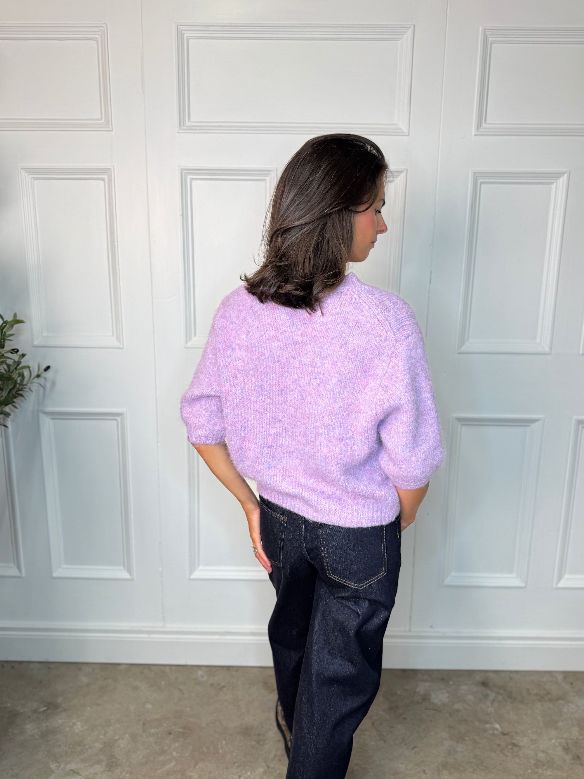 Brushed Heathered Knit