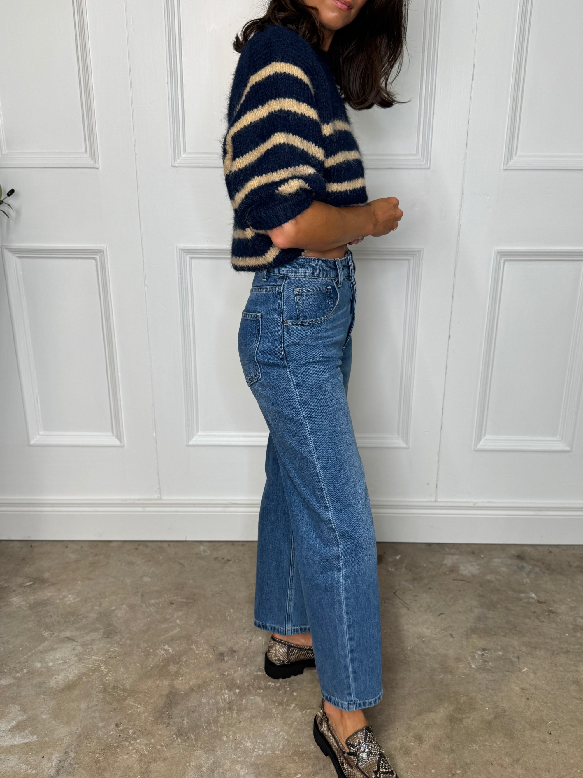 AW26 Denim Cropped Jean
