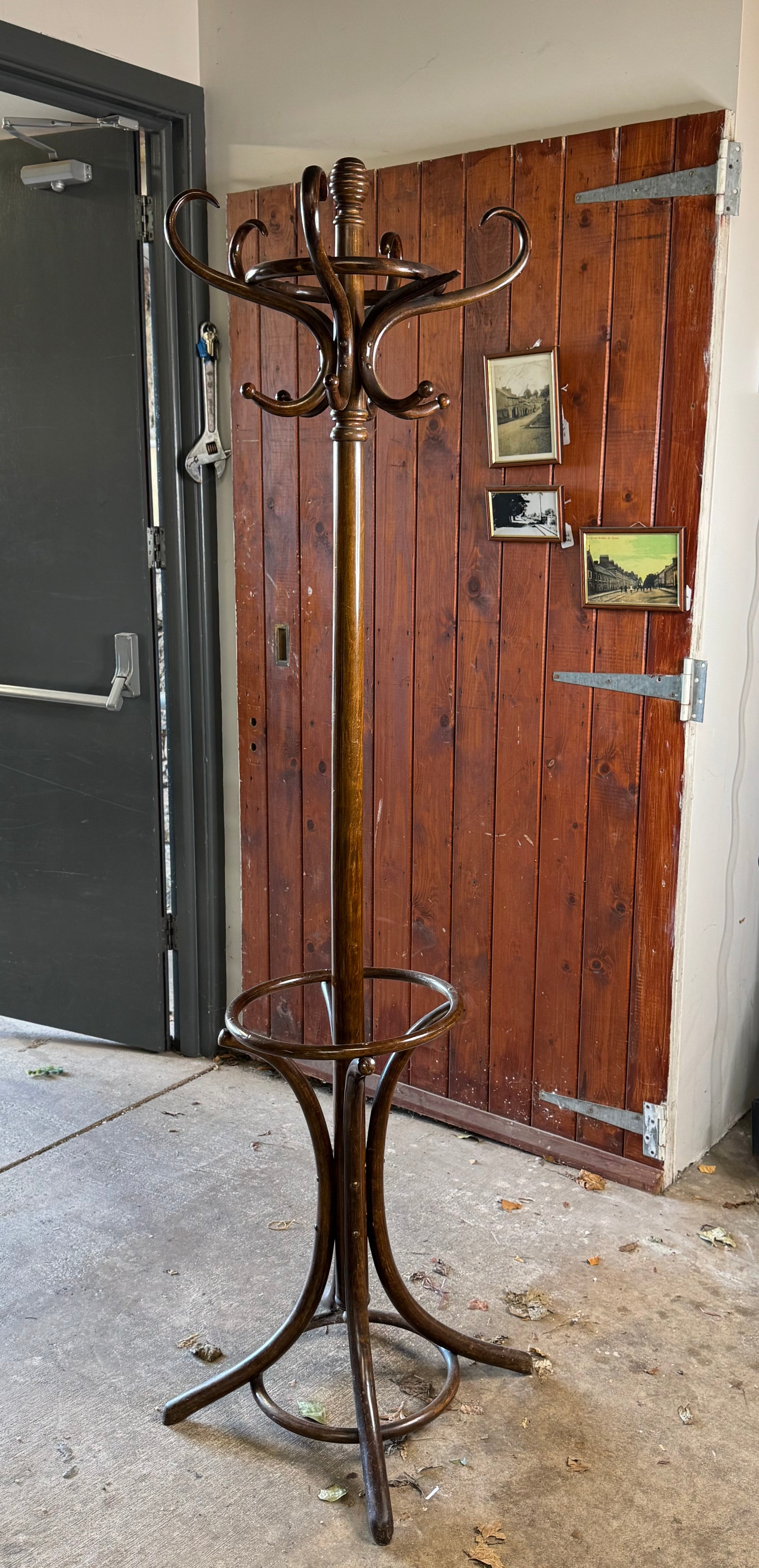 Mahogany Coat Stand