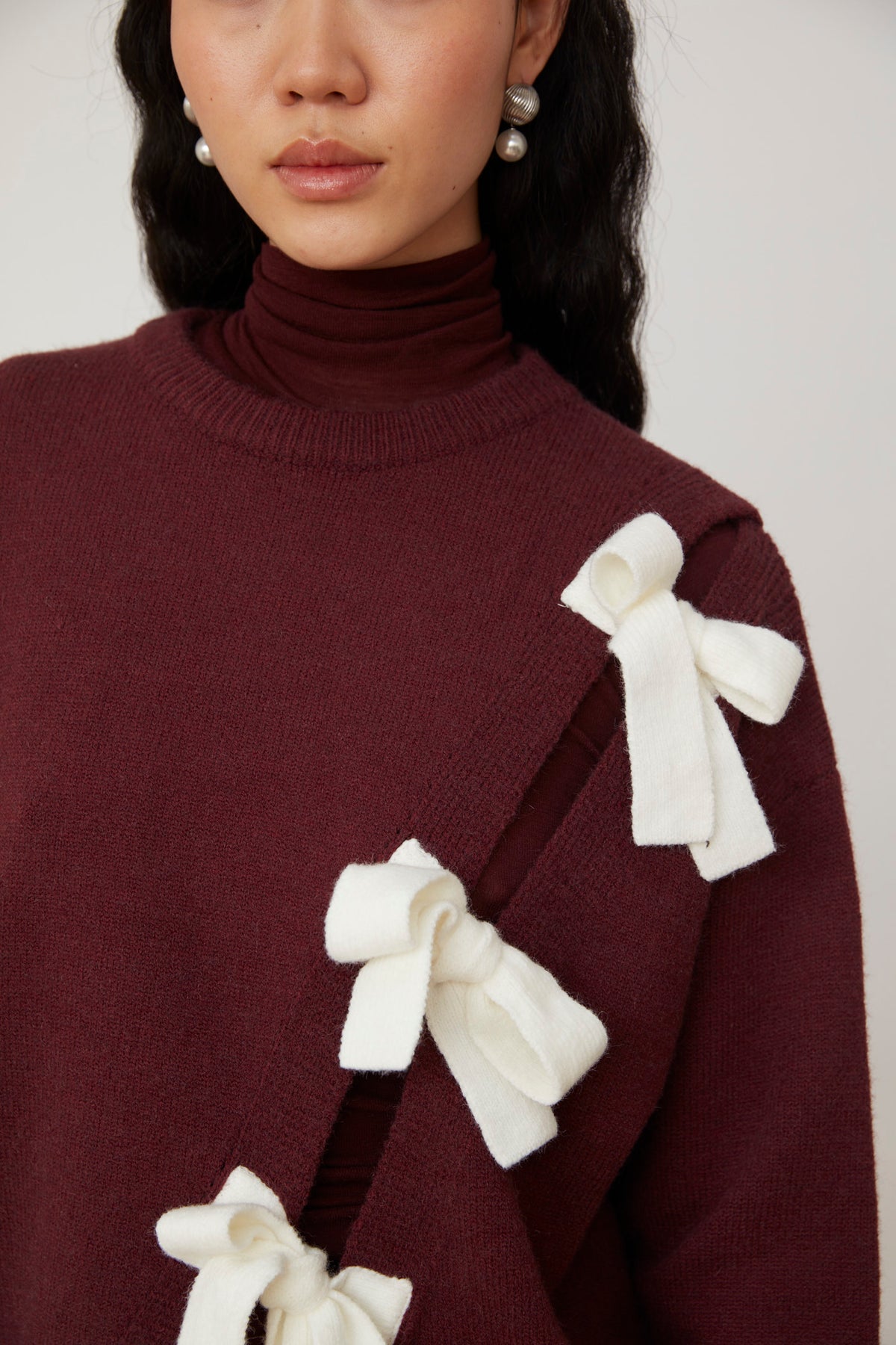 Jovonna Brighton Knit Wine