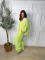 Linen Trouser Lime