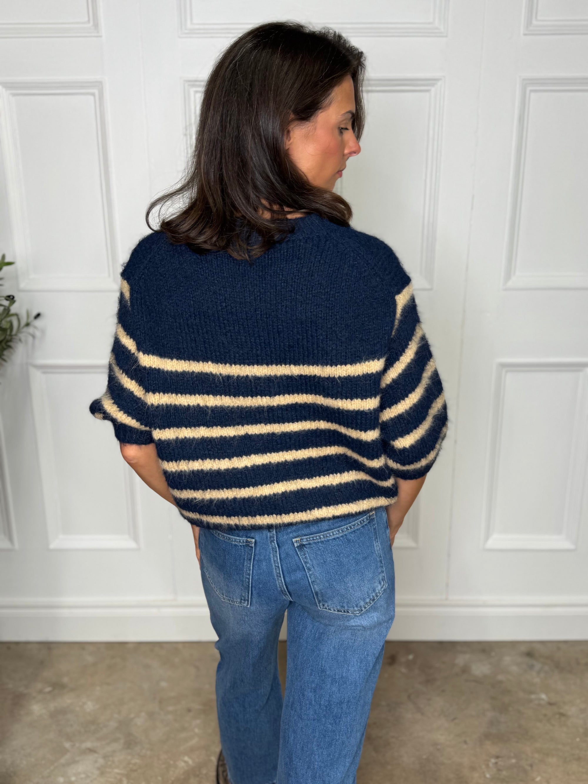 Harbour Brushed Knit Navy