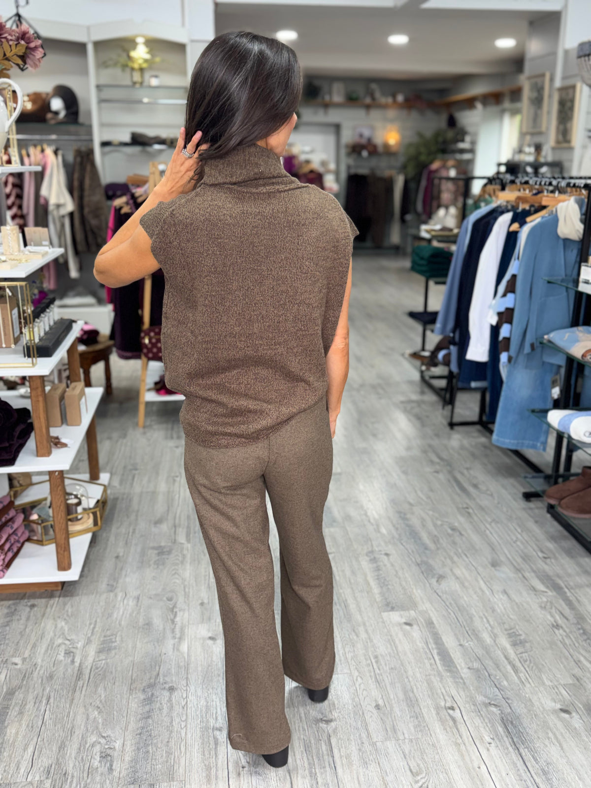 Pullover 82223 Brown