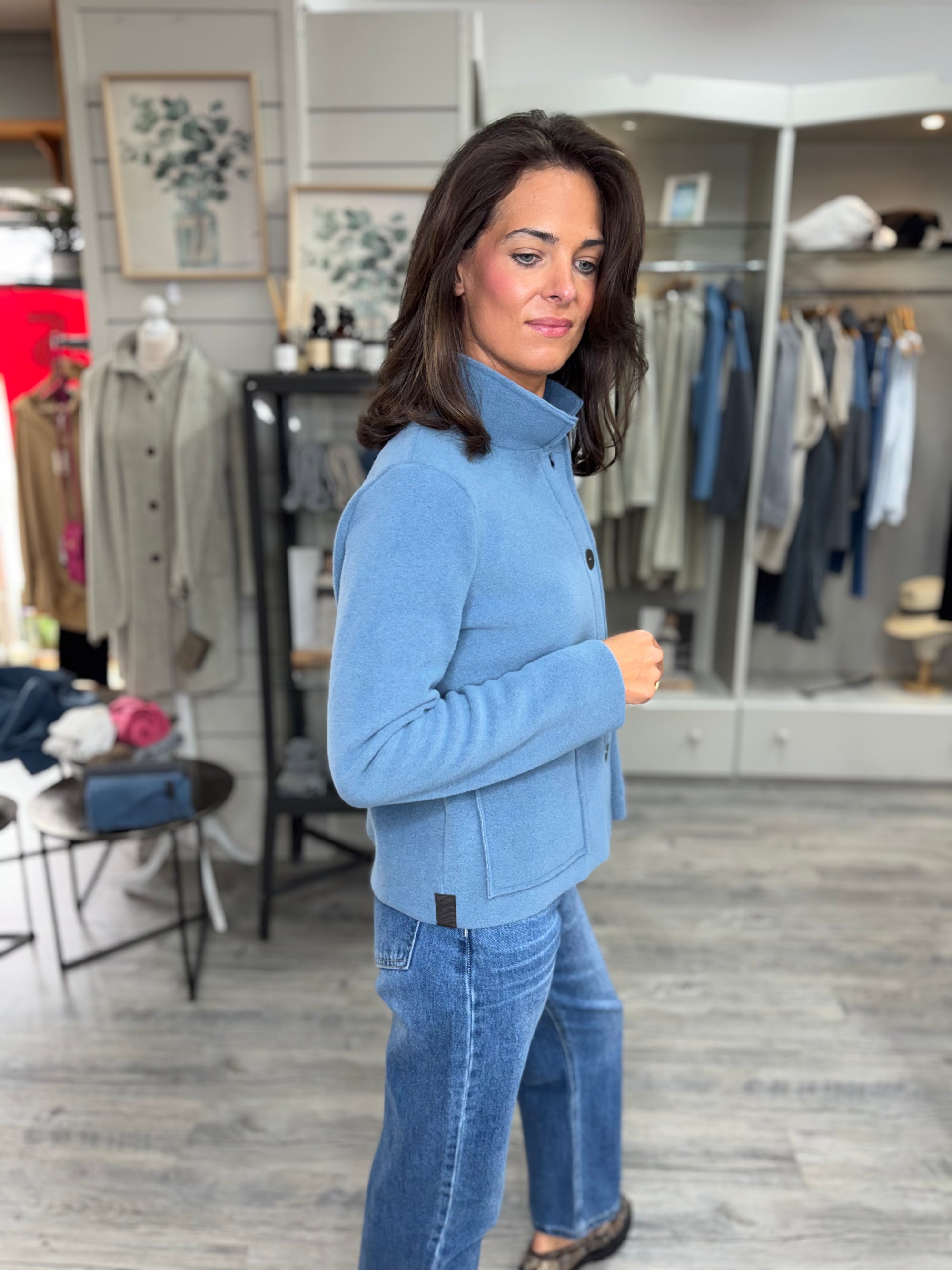 Jacket 7164 Dusty Blue