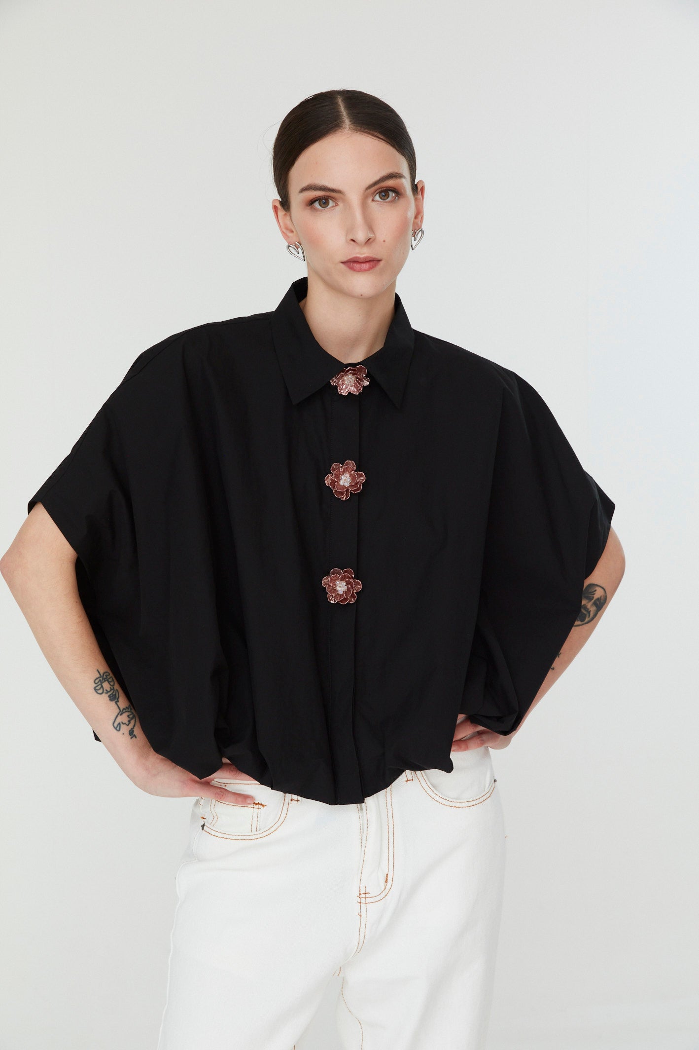 Jovonna Livia Blouse Black