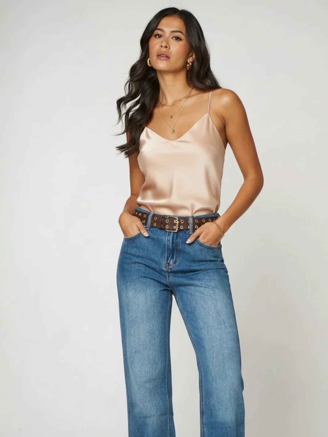 Kate &amp; Pippa Sylvie Cami Champagne