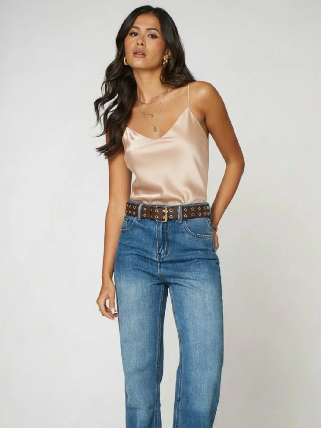 Kate &amp; Pippa Sylvie Cami Champagne