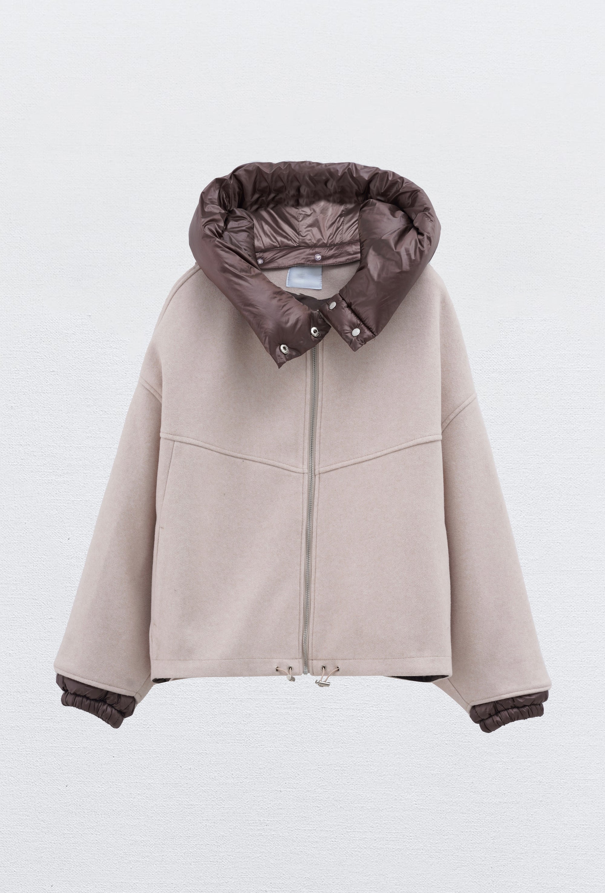 Contrast Funnel Jacket