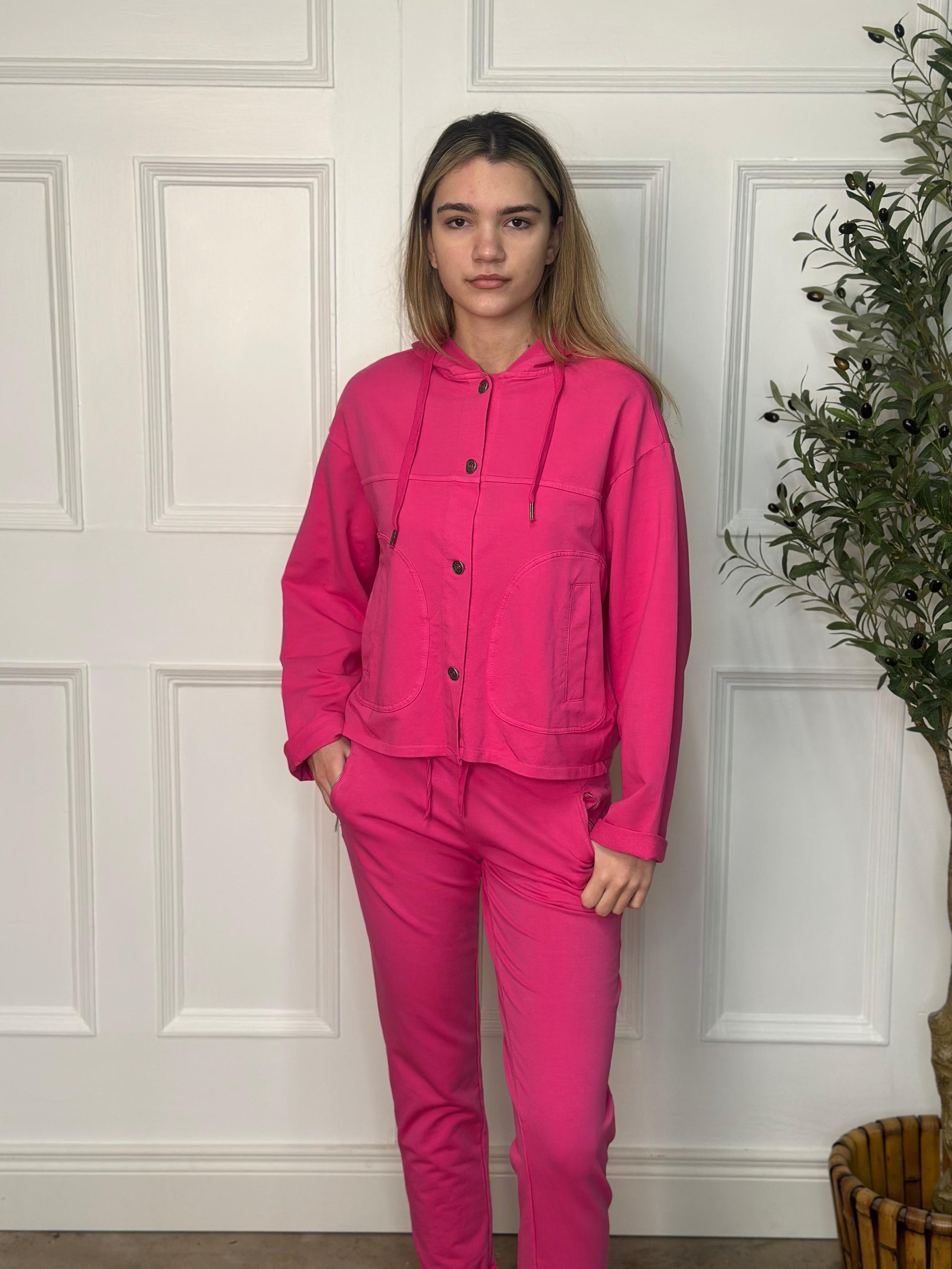Hoody Jacket 225639 Fuchsia