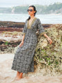 Cotton Maxi Dress Black