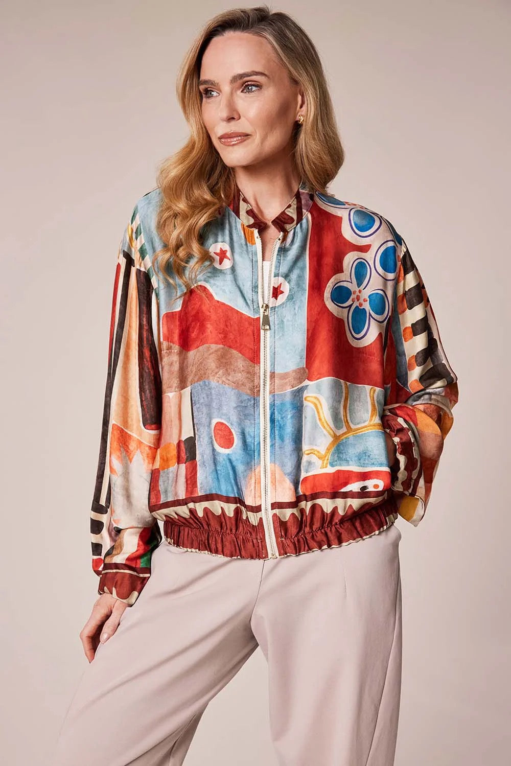 Bomber Abstract Jacket