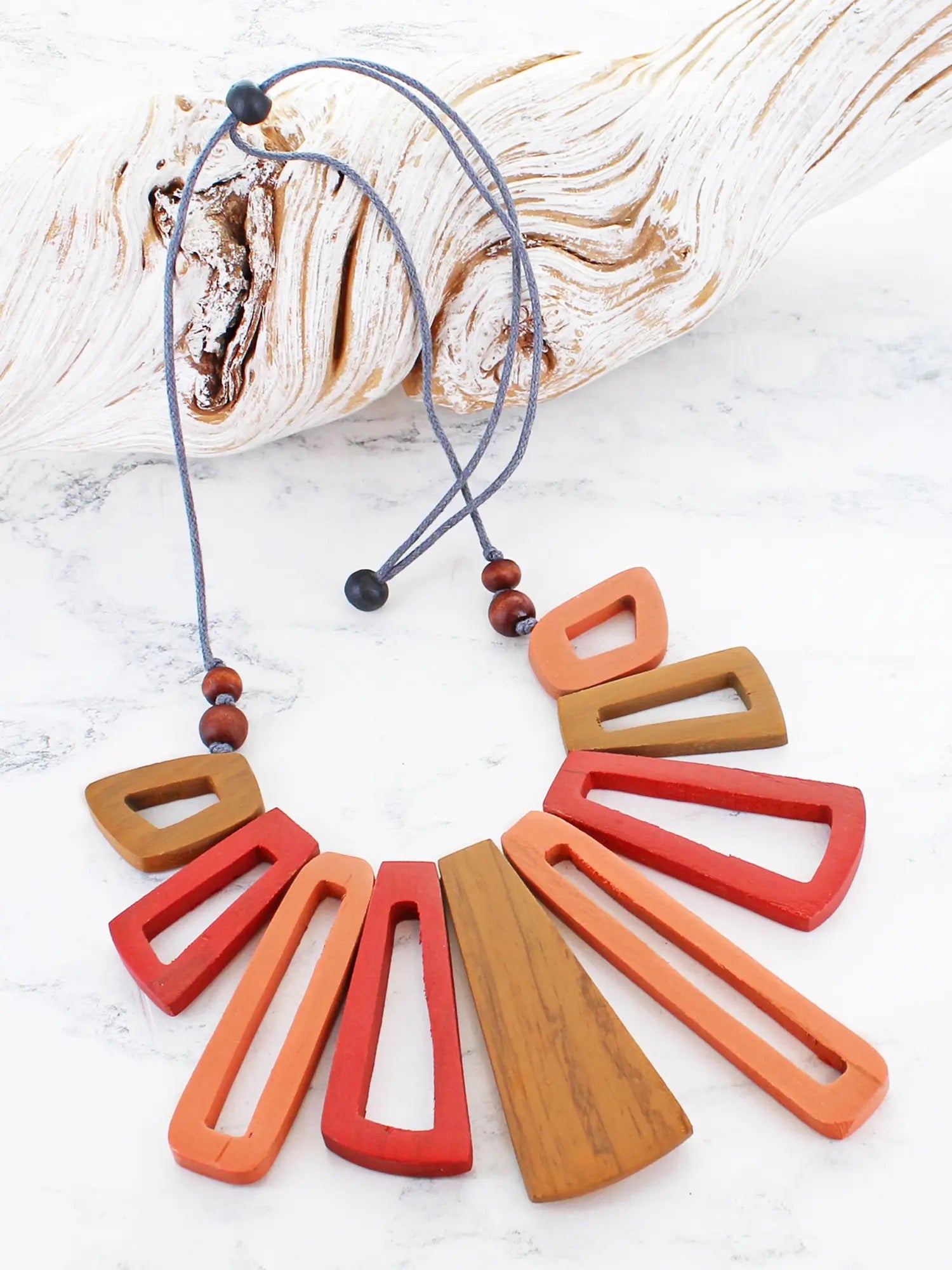 Bee Kasandra Necklace Orange