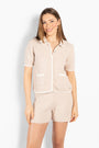 SOLEIL Cardigan Beige