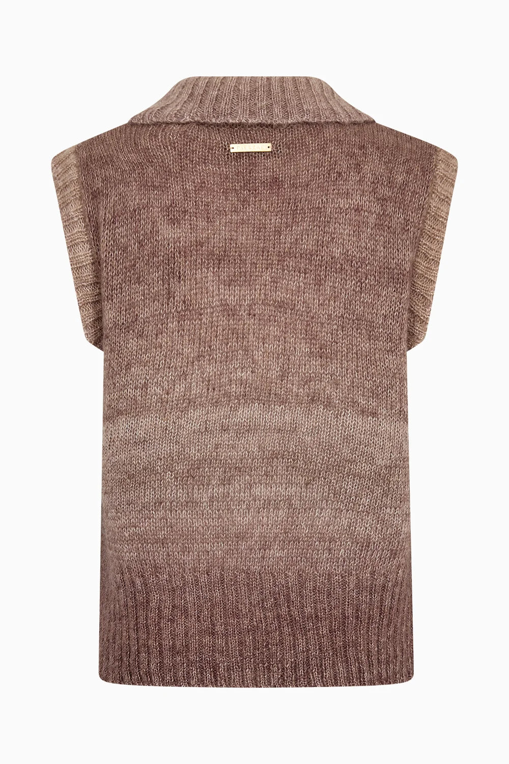 Pieszak Nanna Split Collar Vest Knit