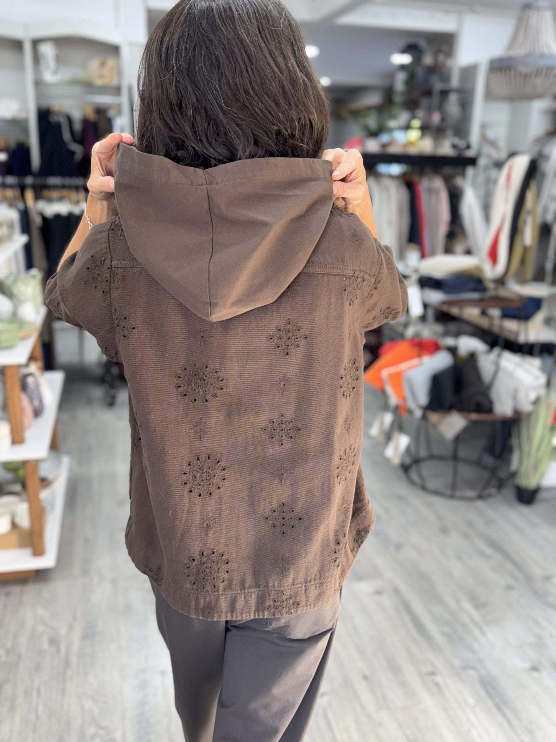 Deck Hood Jacket Taupe