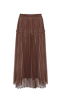 JOVONNA TAHIA BROWN SKIRT
